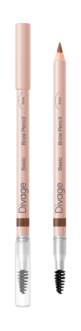 DIVAGE карандаш д/бровей brow pencil basic т.01